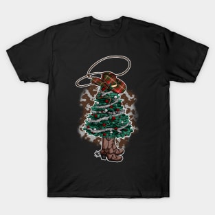 cowboy christmas T-Shirt